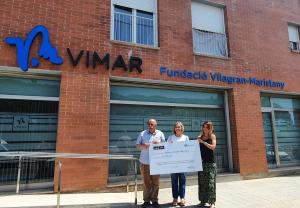 Els clients de Bonpreu i Esclat donen 29.549€ a la Fundació Vimar i 22.100€ a la Fundació Aspros